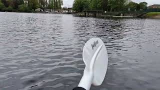 Canoeing at Debdale Reservoir