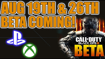 COD Black Ops 3 Beta Access - It