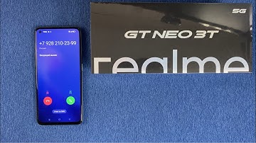 Incoming Call Realme GT NEO 3T Outgoing Call