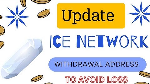 How to withdraw Ice token listed in OKEX exchange | how to Update wallet for withdrawal #icenetwork