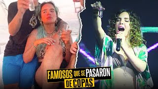 10 Famosos que PASARON de copas