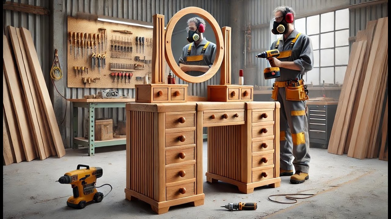 The Story of a Young Carpenter – From Rough Logs to Perfect Dressing Table, The Journey of Wood