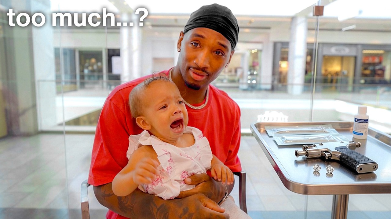 We Tried Piercing Our Baby’s Ears… But Walked Out