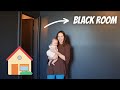 We bought a house  painted it black