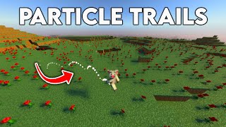 Making a Particle Trail Shop in Minecraft Bedrock