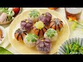 季節のデコおにぎり！ラップで簡単「手まりおむすび」のレシピ・作り方