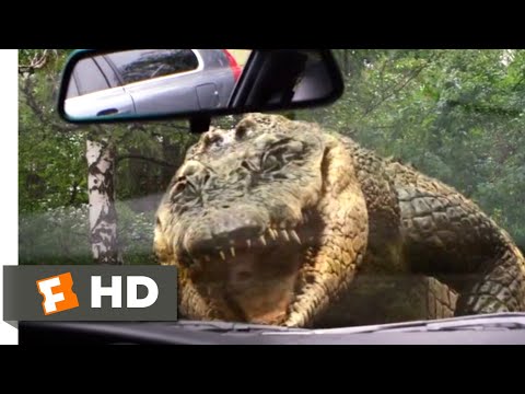 Lake Placid vs. Anaconda (2015) - Cornered by Crocs Scene (3/10) | Movieclips