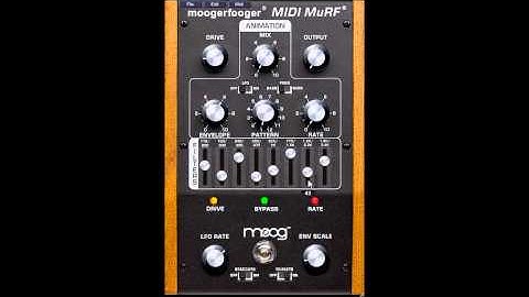 MF-105M moogerfooger MIDI MuRF by MOOG  TEST VIDEO 3