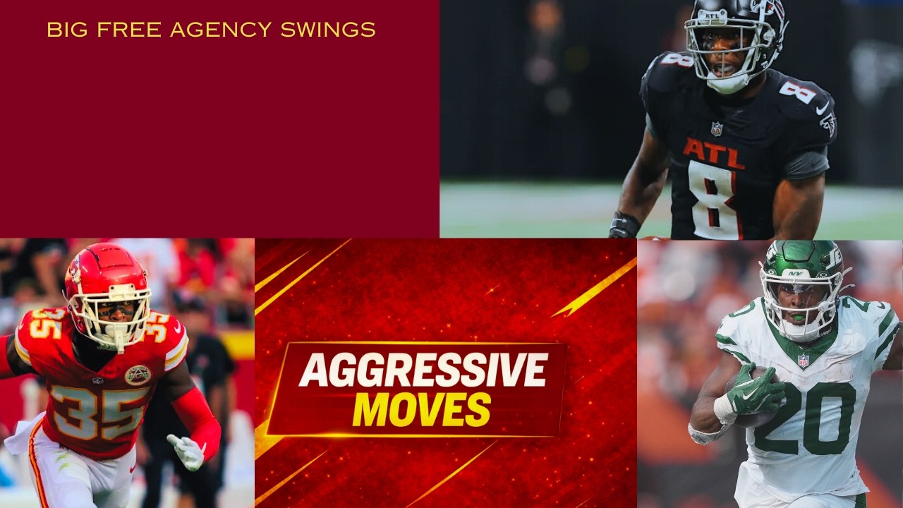 Swinging for Impact: Free Agents the Commanders Could Target This Offseason! 🏈