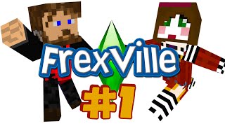 Minecraft Simburbia: FrexVille #1 w/ FrexKitten
