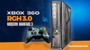 RGH 3 Xbox 360 – Modern Warfare Limited Edition Console Mod (JTAG/RGH)