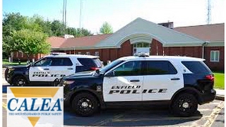 Enfield (CT) Police Department Presented with CALEA Reaccreditation Award