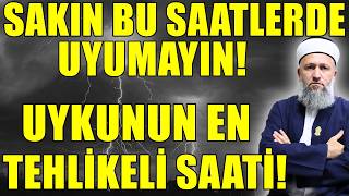 BU SAATLERDE SAKIN UYUMAYIN! UYKU İLE İLGİLİ BİLMENİZ GEREKENLER! Hüseyin ÇEVİK