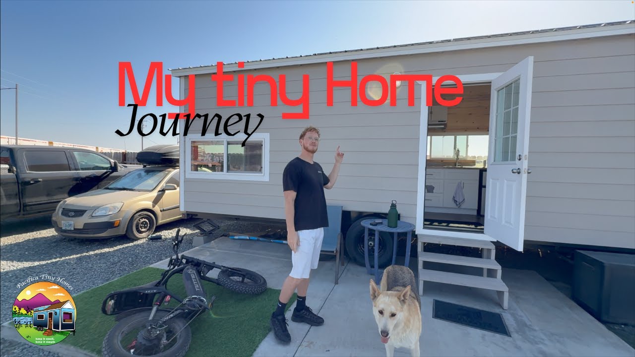 Influencer lives in a 50k tiny home RENT FREE