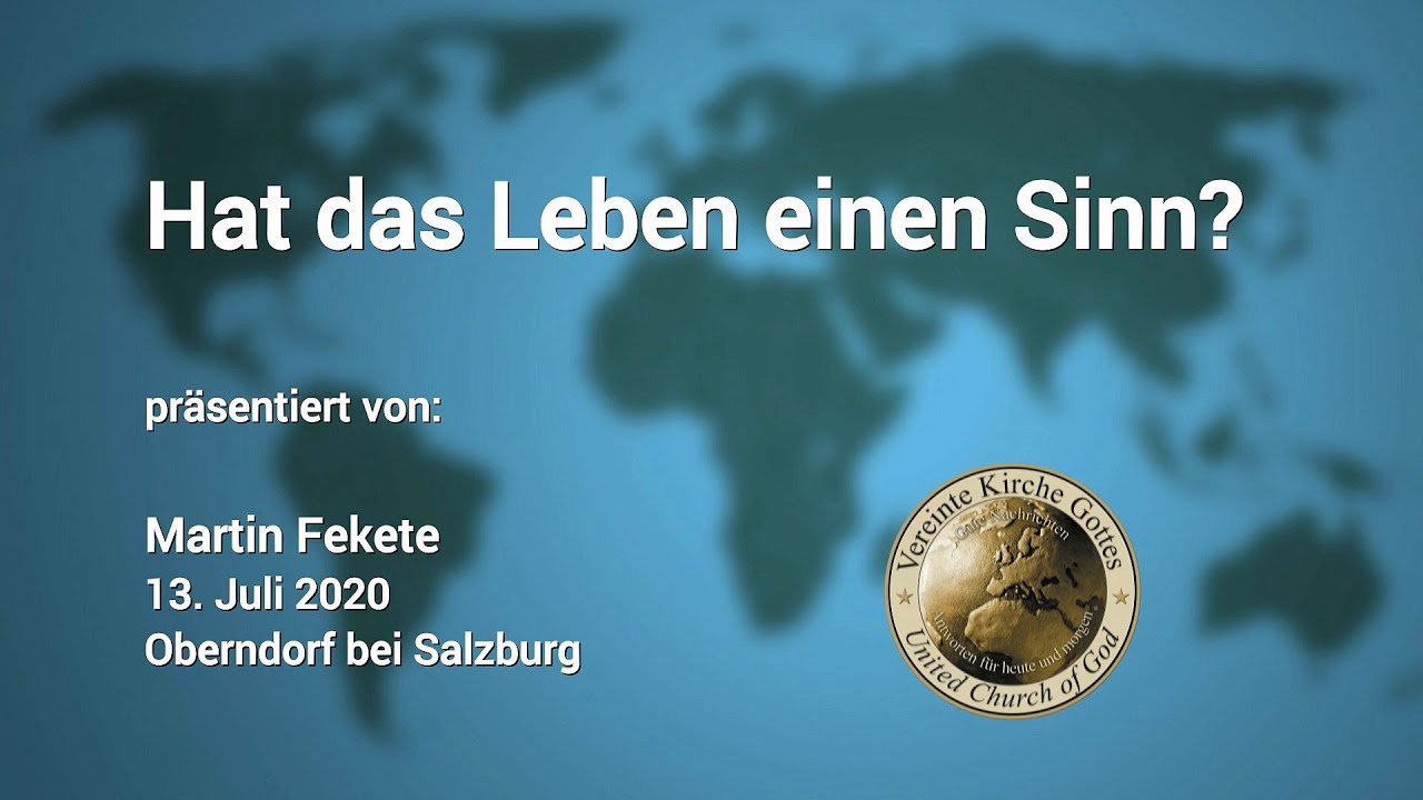 Hat das Leben einen Sinn? YouTube