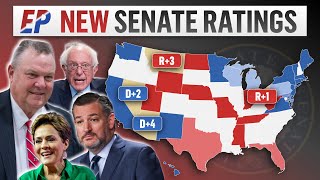 Republicans Flip US Senate Control in New 2024 Election Map Forecast