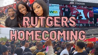 WE WENT TO RUTGERS HOMECOMING | grwm, gameday, tailgates, + more | KAIA DEANE