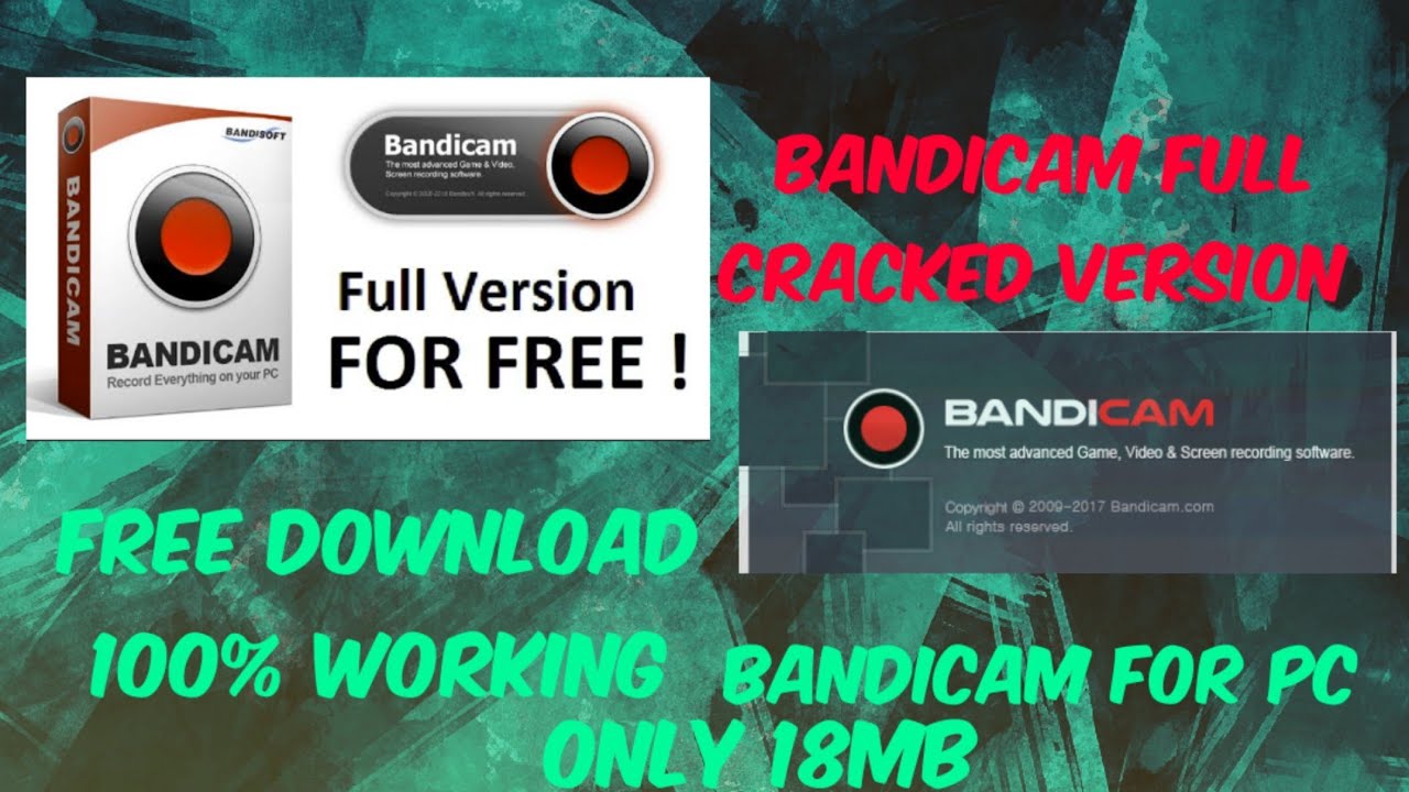 download bandicam full crack 2016
