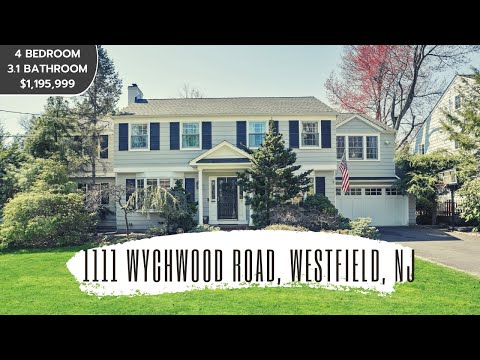 1111 Wychwood Rd, Westfield, NJ home video tour