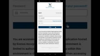 Kronos Workforce Ready (Clock in/Clock out)