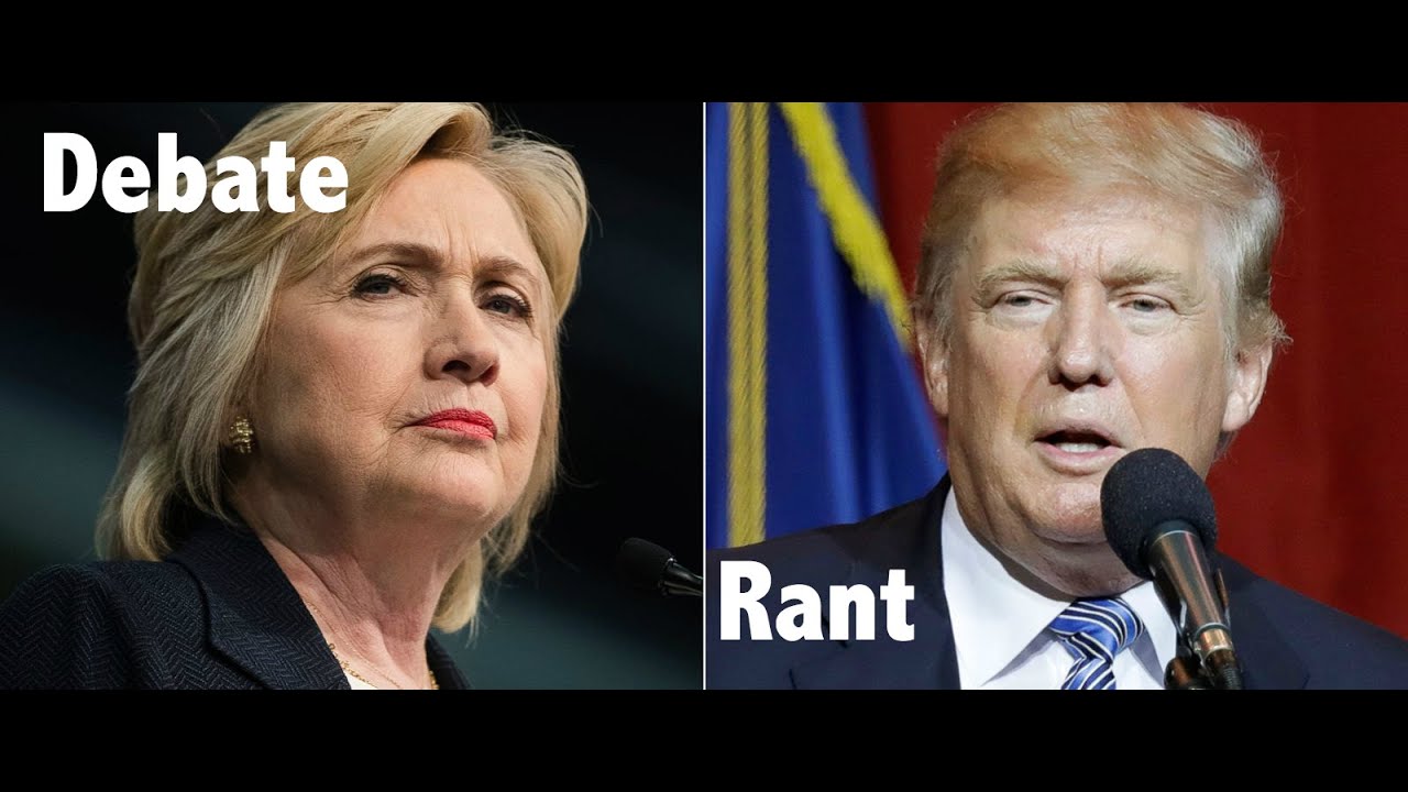 Presidential Debate Analysis- Trump Vs. Clinton - YouTube