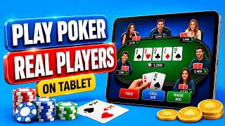 How to Play Poker with Real Players on Tablet screenshot 5
