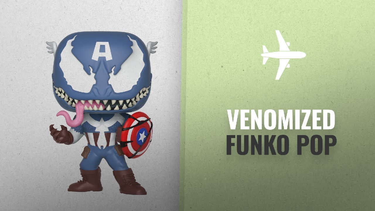 Special Venomized Funko Pop Collection [2018]: Funko Pop Marvel: Venom - Venom Captain America