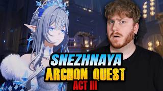 I Didn't Expect To See Her So Soon! Snezhnaya Archon Quest Act III