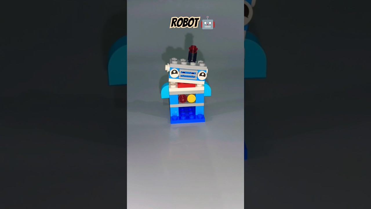 Lego Robot 🤖| Building Blocks Robot |satisfying Diy 