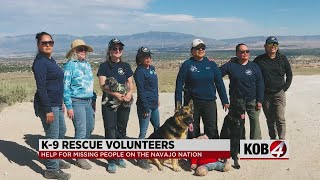Group of Native American women work to locate missing persons on Navajo Nation