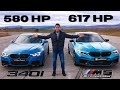 Tuned BMW F30 340i vs M5 Competition DRAG RACE!