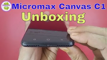 Micromax Canvas C1 Unboxing Review