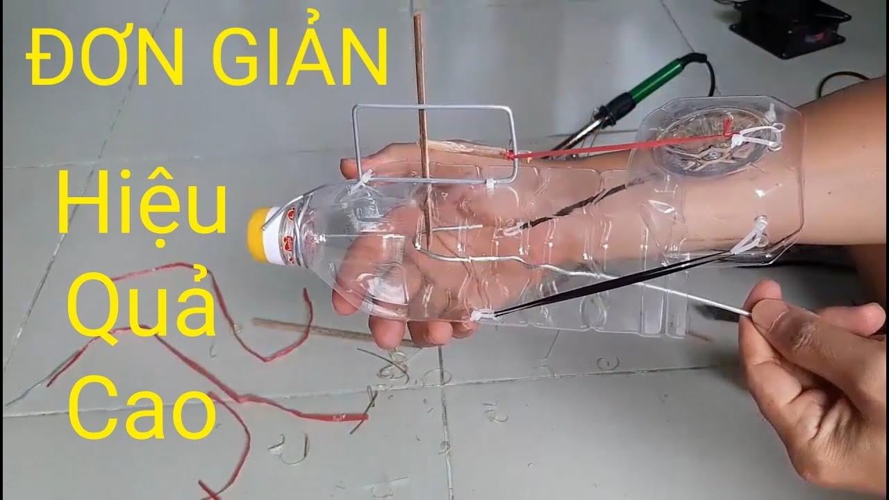 Tuyệt Phẩm Bẫy Chuột Bằng Chai Nhựa Cực Nhạy Mới Nhất