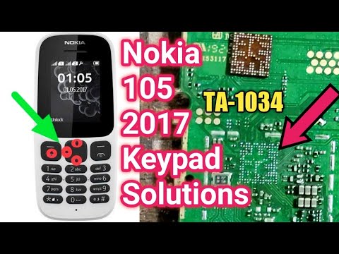 Video Nokia 105 2017 TA-1034 Call Button not working &... - youtube