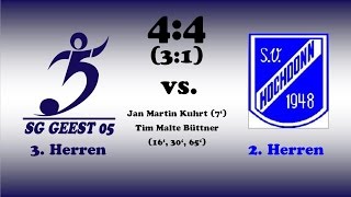 Highlights SG Geest 05 III vs. SV Hochdonn II - 17.04.2016