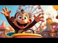 🎈🎶 🎢 El mono en la rueda – Música infantil con emoción y movimiento