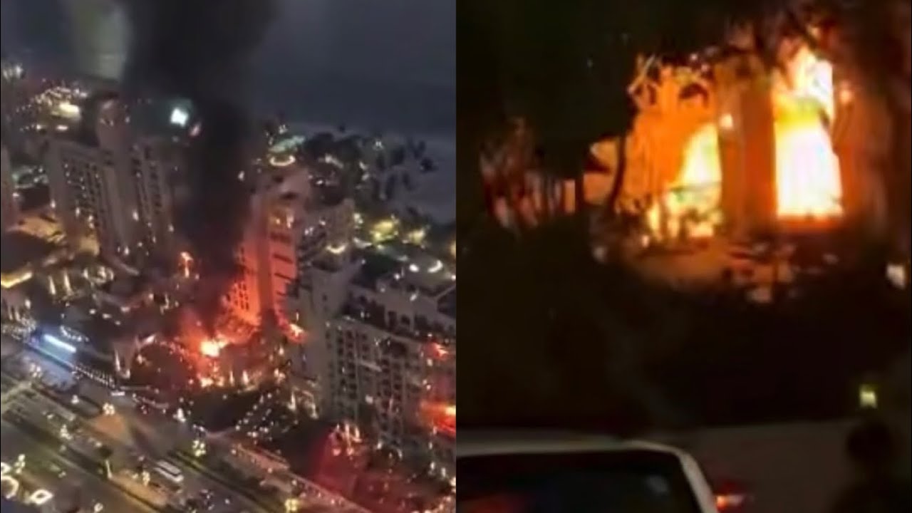 Ракеты падают на отели с российскими туристами в Дубае