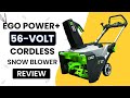 EGO Power+ 56-Volt 21-Inch Cordless Snow Blower Review