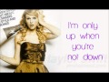 Taylor Swift - I'm Only Me When I'm With You lyrics