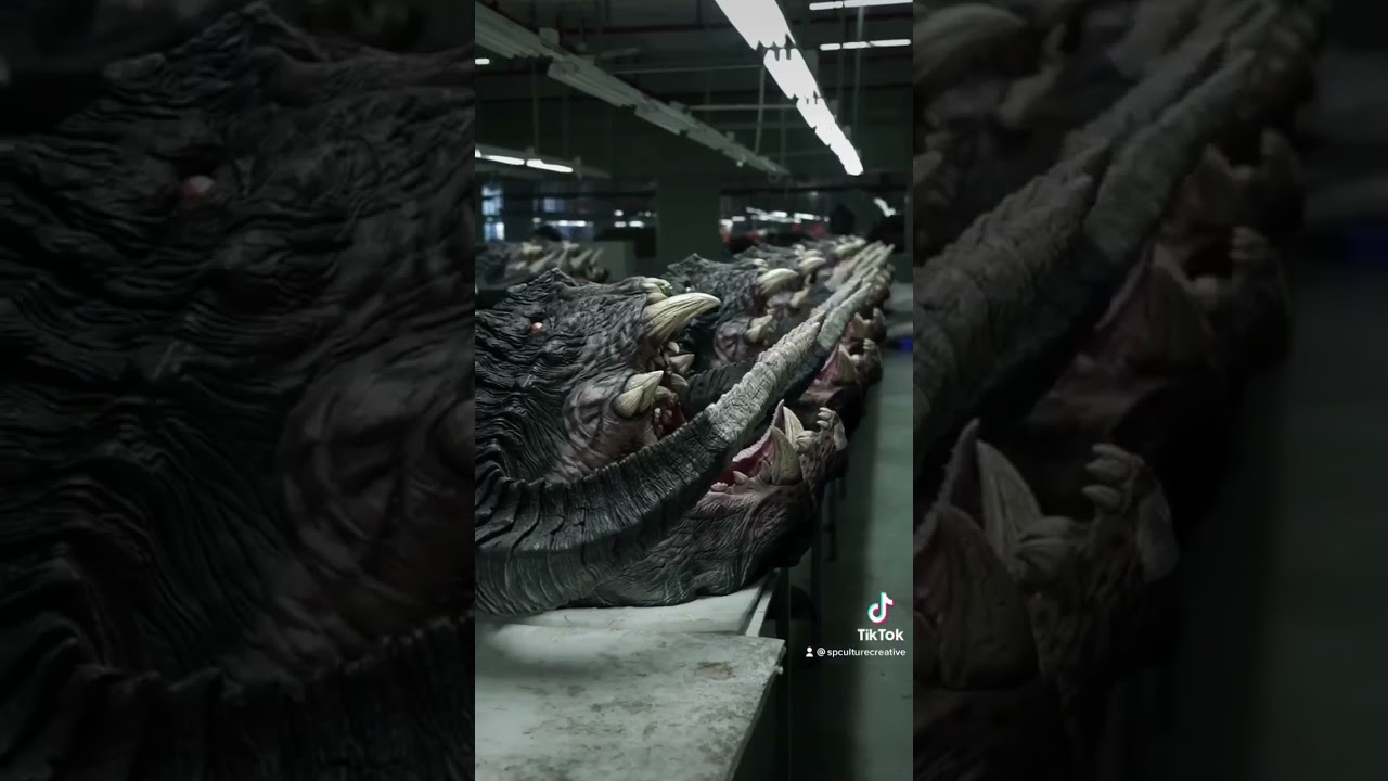 The lifelike and detailed wax model was made, which was shocking!