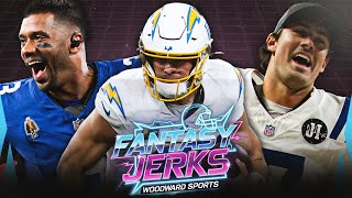 Are Daniel Jones, Justin Herbert, & Russell Wilson Fantasy League Winners? | Fantasy Jerks