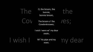 The Broom o the Cowdenknowes sung #shorts #music #oldmusic #publicdomainmusic