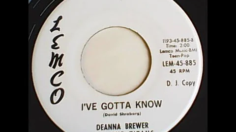 Deanna Brewer & The Titans - "I've Gotta Know" - (...