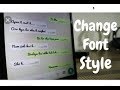 how to change front style on Samsung | fully explained by abhi