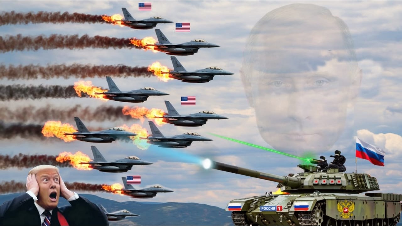 Истребители F-35 против российской огневой мощи! США защищают украинскую базу помощи – ARMA 3