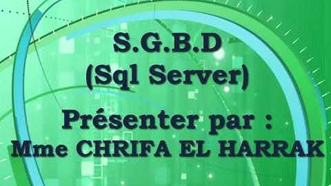 Sécurité Sql Server : Gestion des Rôles de Base de Données