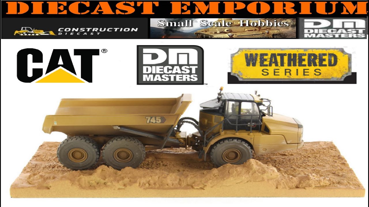 1:50 Scale Diecast Masters Weathered Series Caterpillar 745