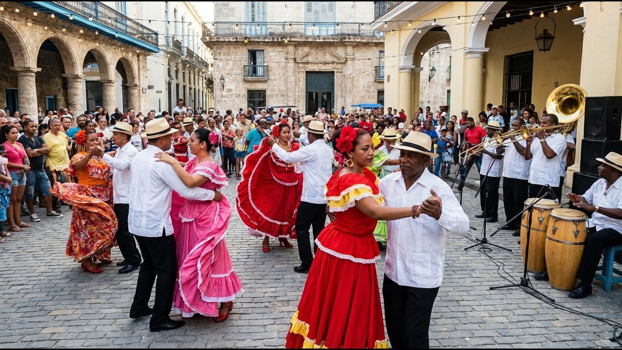 Caribbean Salsa Fiesta 🌴 Nonstop Latin Dance Music