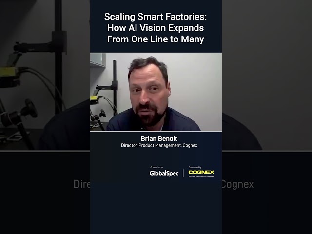 Scaling Smart Factories - Cognex/NVIDIA AI Roundtable with Brian Benoit 3/3