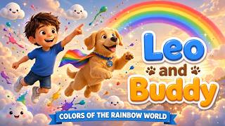Kids Color Song: Red, Blue, Yellow & Green | Funday Rhymes